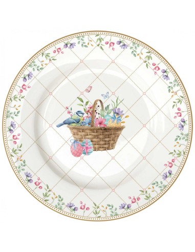 Piatti servizio 18 pezzi Spring Bloom