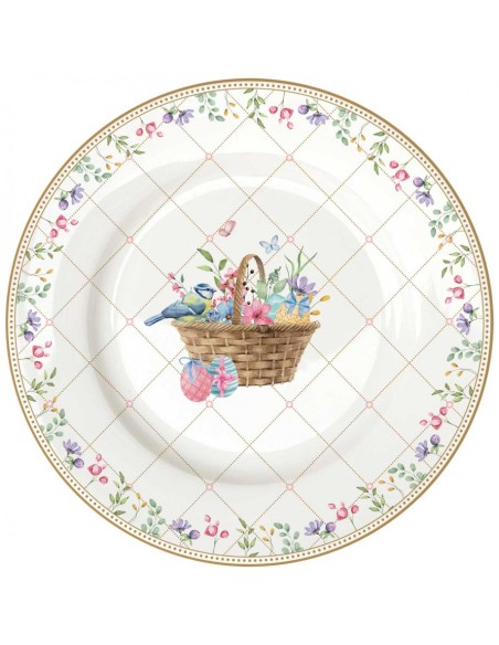 Piatti servizio 18 pezzi Spring Bloom