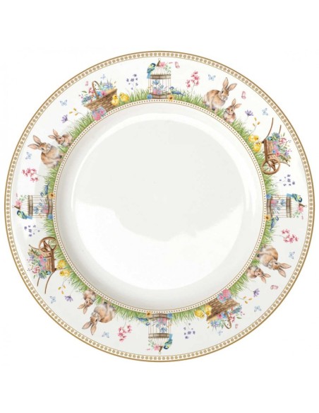 Piatti servizio 18 pezzi Spring Bloom