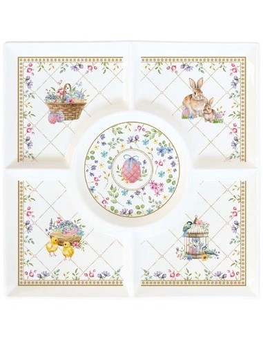 Vassoio aperitivi Spring Bloom