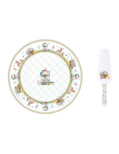 Piatto torta Spring Bloom