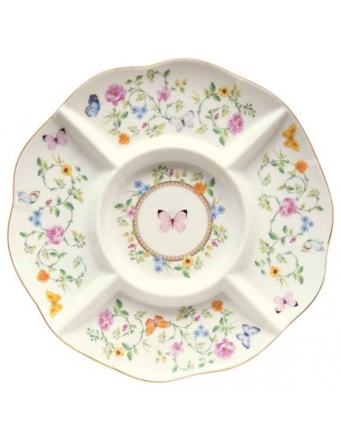 Piatto aperitivo Dancing Butterflies