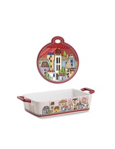 Pirofila+sottopentola Paese Mio