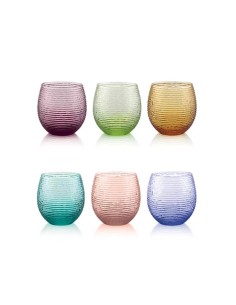 Bicchieri Multicolor set 6