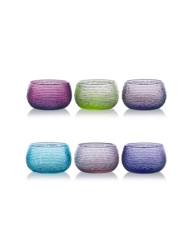 Coppette Multicolor set 6