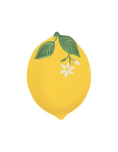 Piattino Fleurs et citrons