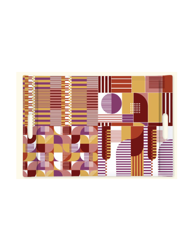 Vassoio Geometric Art