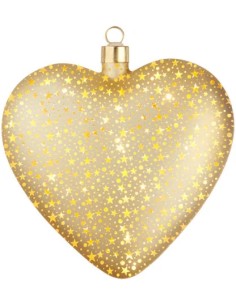 Decorazione pendente cuore Luminoso Natale