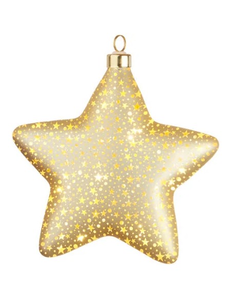 Decorazione pendente stella Luminoso Natale