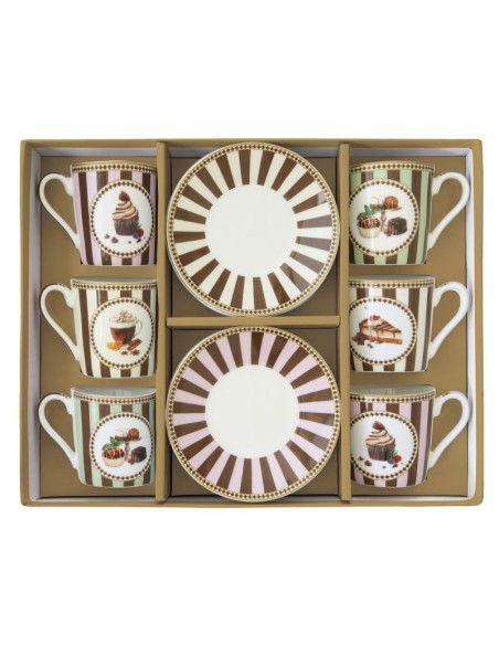 Tazzine set 6 Sweet Moment