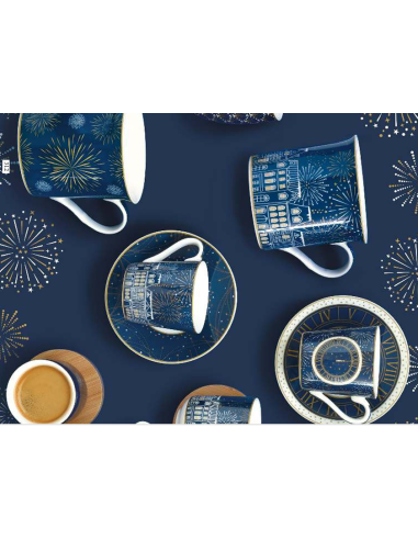 Tazzine set 6 Midnight