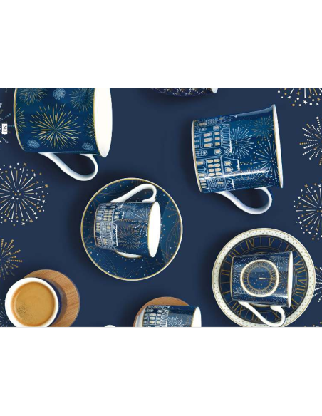 Tazzine set 6 Midnight