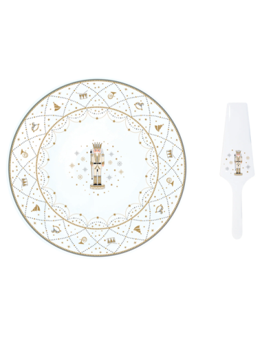 Piatto torta Royal Nutcracker