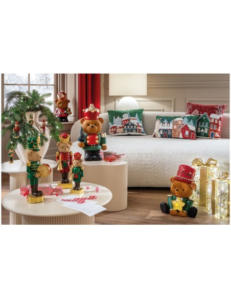 Orso "Teddy Bear Orchestra con tamburo