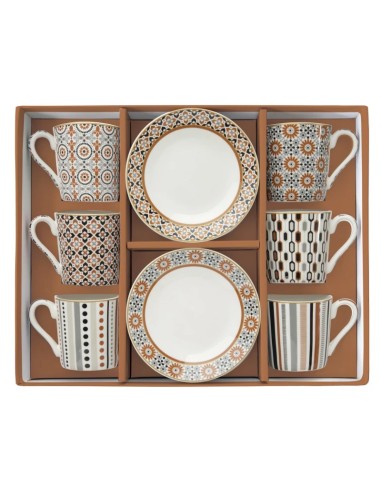 Tazzine set da 6 Geoethnic