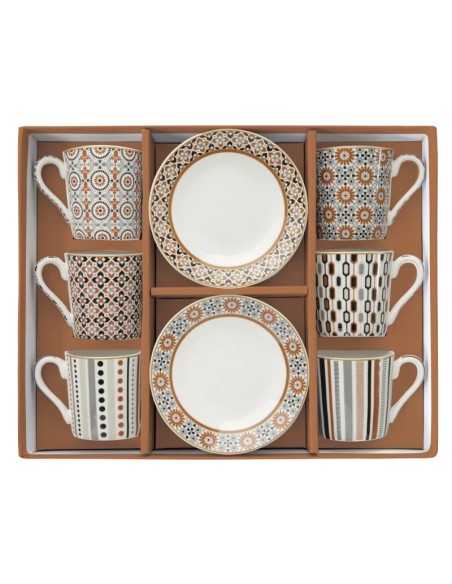 Tazzine set da 6 Geoethnic