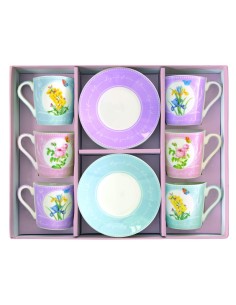 Tazzine set da 6 Royal Blossom