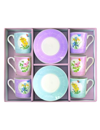 Tazzine set da 6 Royal Blossom