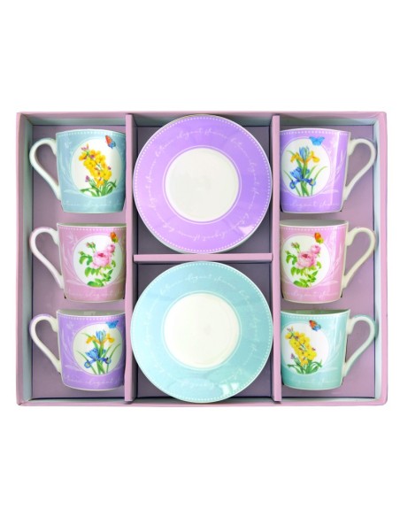 Tazzine set da 6 Royal Blossom