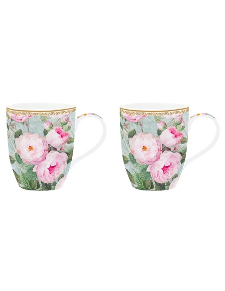 TAZZE SET DA 2 ROSES IN BLOOM