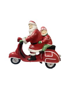 Babbo Natale su moto