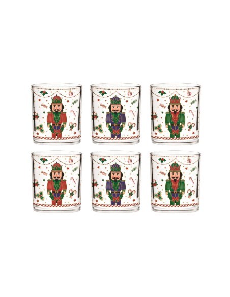 Bicchieri set  da 6 NUTCRACKER TWIST