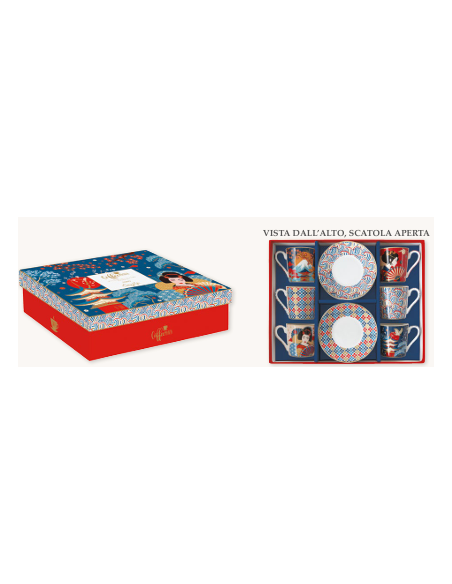 Tazzine caffè set da 6 Tokyo