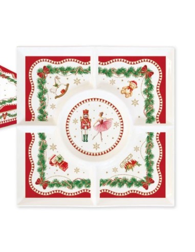 Vassoio aperitivo  Magie De Noel