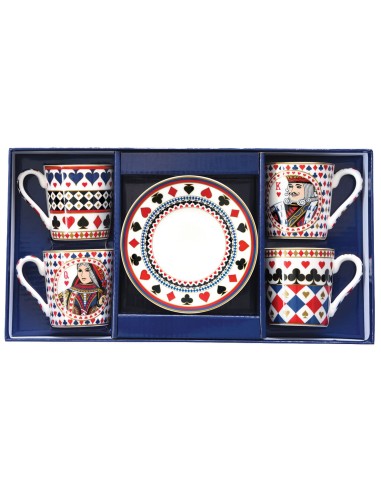 Tazzine set da 4 Casinò Royale