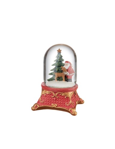 Palla di neve con Santa Claus